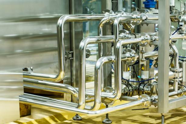 skids industriels et tuyauterie